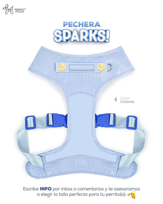 Sparks pechera celeste