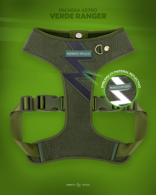 Pechera Astro Verde Ranger